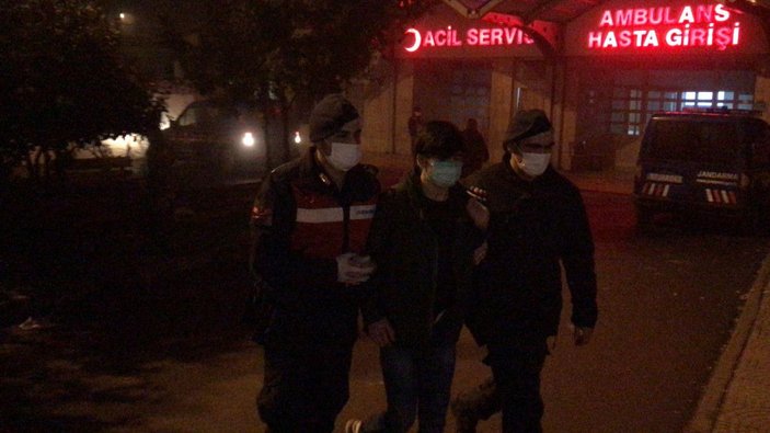 Zonguldak'ta ruhsatsız maden ocağında çalışan 11 kaçak göçmen yakalandı -1
