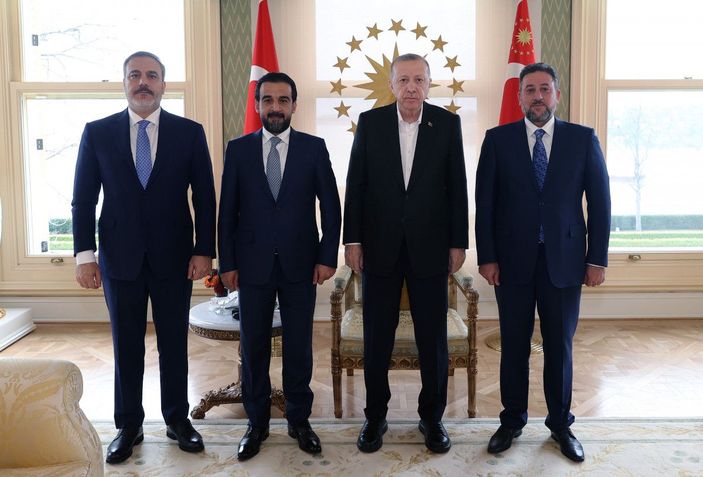 Erdoğan, Irak Temsilciler Meclisi Başkanını kabul etti -1
