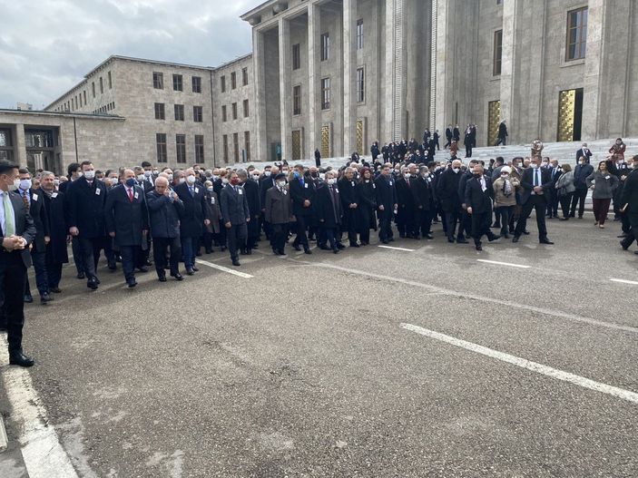 Eski bakan Sadi Somuncuoğlu için TBMM'de tören -3