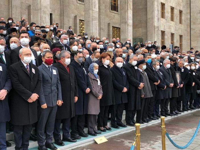 Eski bakan Sadi Somuncuoğlu için TBMM'de tören -4