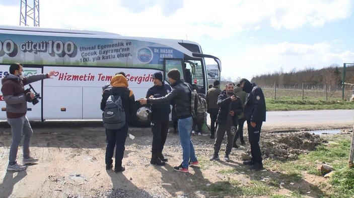 Afgan göçmenler Burası Yunanistan denilerek Büyükçekmece'ye bırakıldı -7