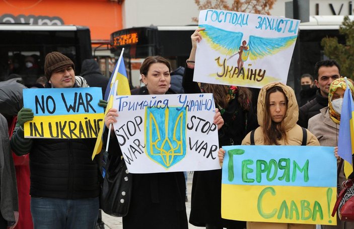 Ukraynalı kadınlar Denizli'den seslendi; 'Savaşı durdurun' -5