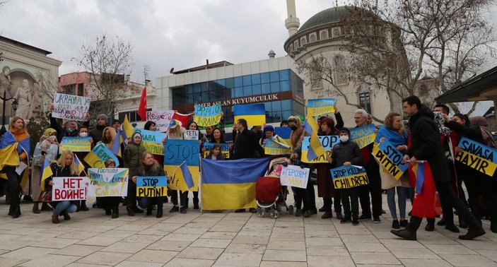Ukraynalı kadınlar Denizli'den seslendi; 'Savaşı durdurun' -3