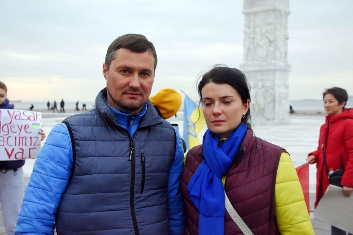 Hindistan'a tatile giden Ukraynalı çift, ülkelerine dönemeyince Türkiye'ye geldi -1