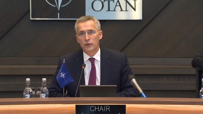Stoltenberg, NATO Dışişleri Bakanları toplantısının açılış konuşmasını yaptı -1