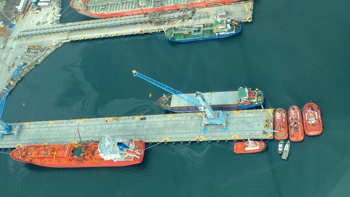 İzmit Körfezi’ni kirleten gemiye 1 milyon 624 bin lira ceza -1