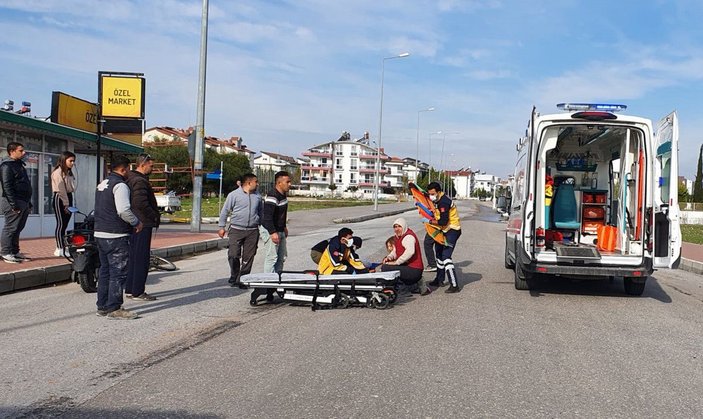 Köpekten kaçarken kamyonun altında kalan Pınar yaralandı -7