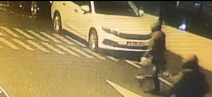 Direksiyon hırsızlarını kameralar görüntüledi -2