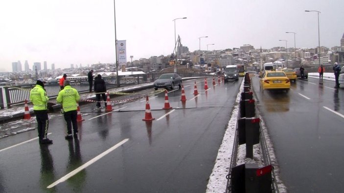 Unkapanı Köprüsü yeniden trafiğe açıldı -1