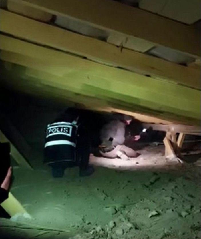 Dere yatağından girdikleri kuyumcuyu soyan şüphelilerden 4'ü tutuklandı -6