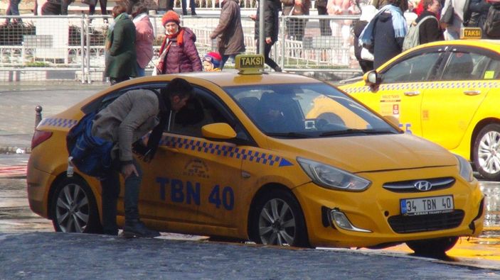Taksicilerin kar fırsatçılığı -8