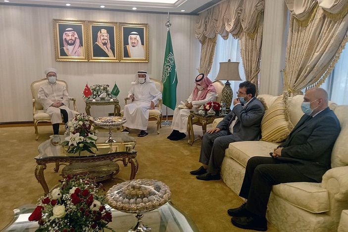 Diyanet İşleri Başkanı Erbaş, Suudi Arabistan Hac ve Umre Bakanı ile görüştü -3