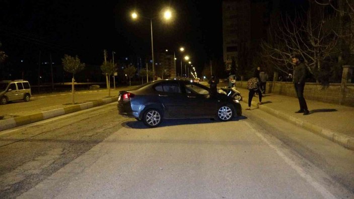 Adıyaman’da yola çıkan köpek kazaya neden oldu