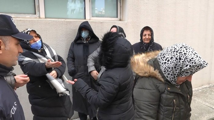 Doğal gazı kesilen sitede gerginlik; polis müdahale etti -6