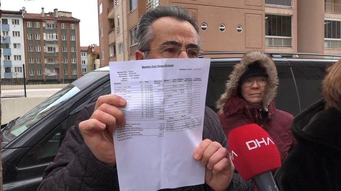 Doğal gazı kesilen sitede gerginlik; polis müdahale etti -8