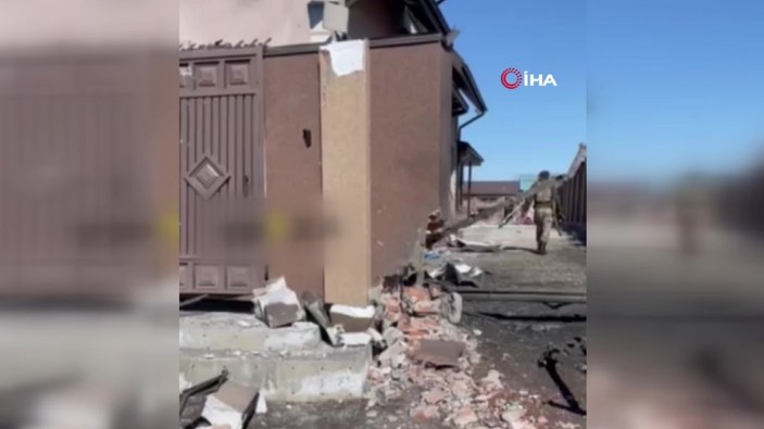 Rusya’nın saldırısı sonrası Harkov’daki yıkım görüntülendi -2