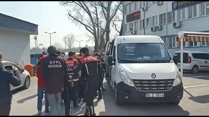 d Bursa'da aranan şüphelilere 'Kıskaç-1' operasyonu: 13 gözaltı -4