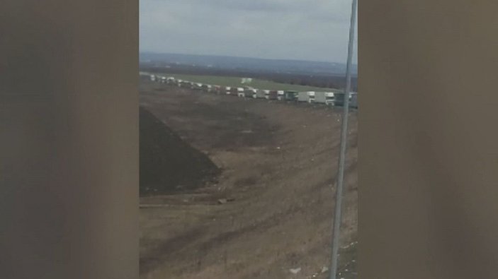 Rusya Gürcistan sınırında mahsur kalan binlerce Türk TIR Şoförü, 30 gündür bekliyor -2