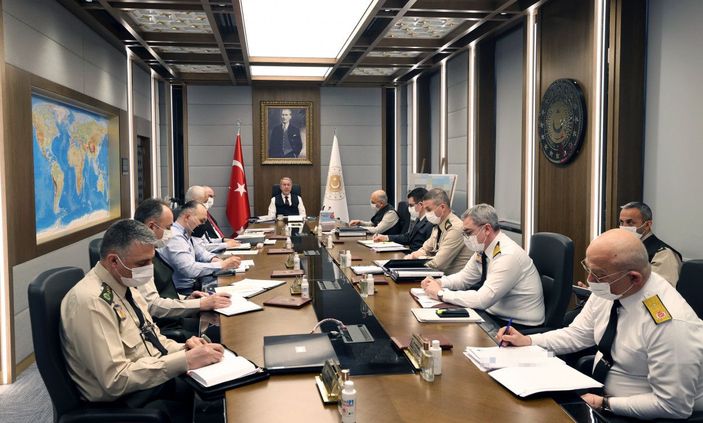 d Bakan Akar'dan komutanlarla toplantı -4