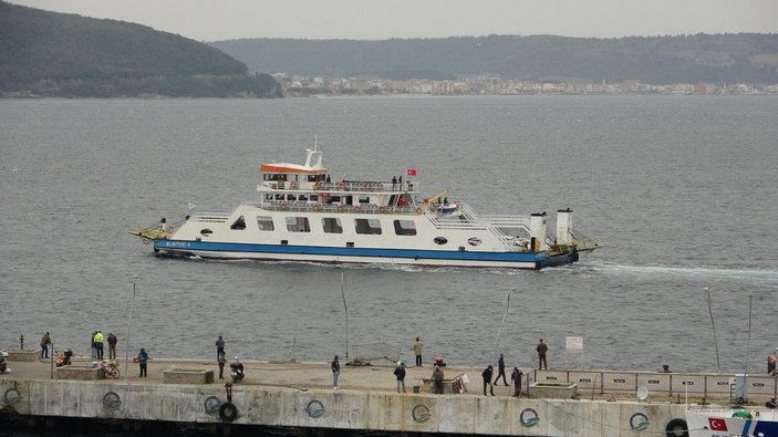 Çanakkale'de adalara yarınki feribot seferleri iptal -8