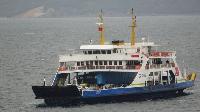 Çanakkale'de adalara yarınki feribot seferleri iptal -4