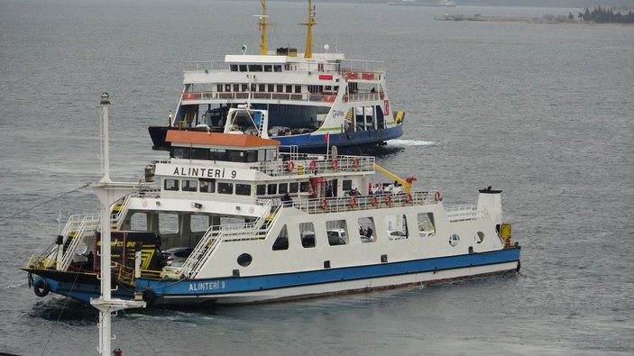 Çanakkale'de adalara yarınki feribot seferleri iptal -7