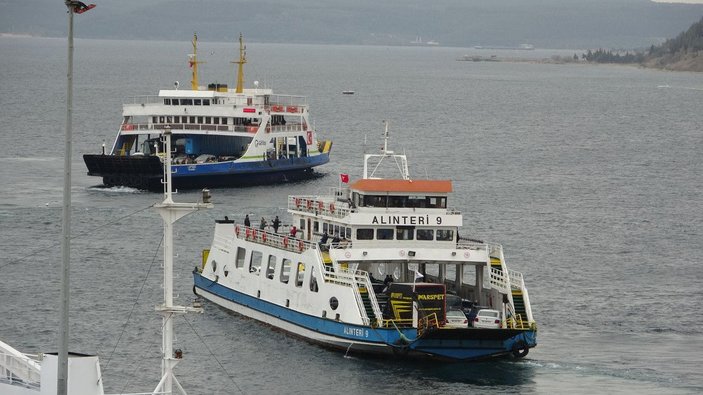Çanakkale'de adalara yarınki feribot seferleri iptal -5