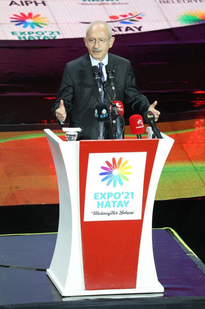 EXPO 2021 Hatay organizasyonuna katılan Kılıçdaroğlu: Türkiye’yi aydınlığa çıkarmakta kararlıyız -3