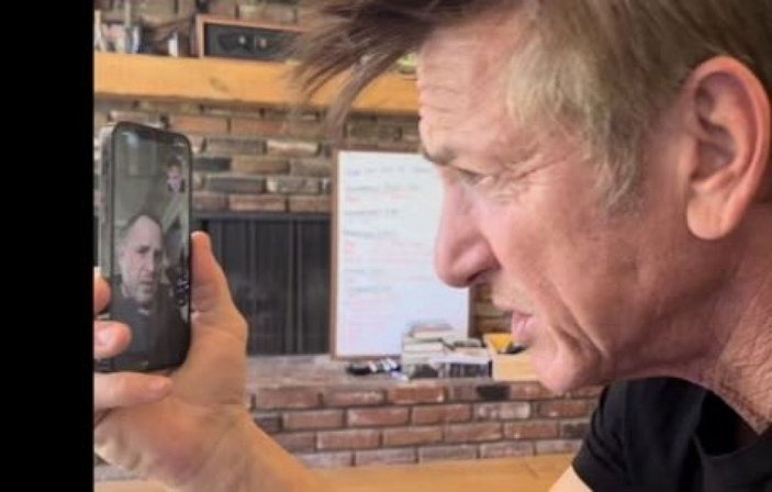 ABD’li film yıldızı Sean Penn, milyarderleri Ukrayna için savaş uçağı almaya çağırdı -4