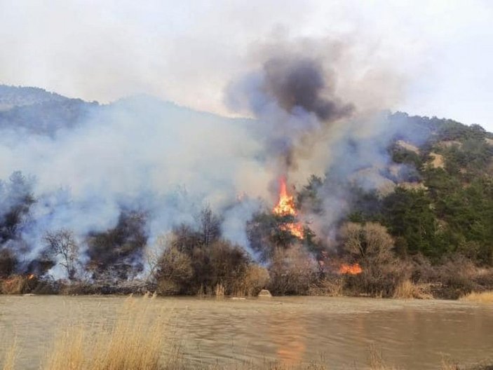Çorum’da 2 orman yangını; 11 hektar alan zarar gördü -3