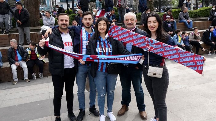 Trabzon'da Beşiktaş maçı öncesi büyük coşku -2