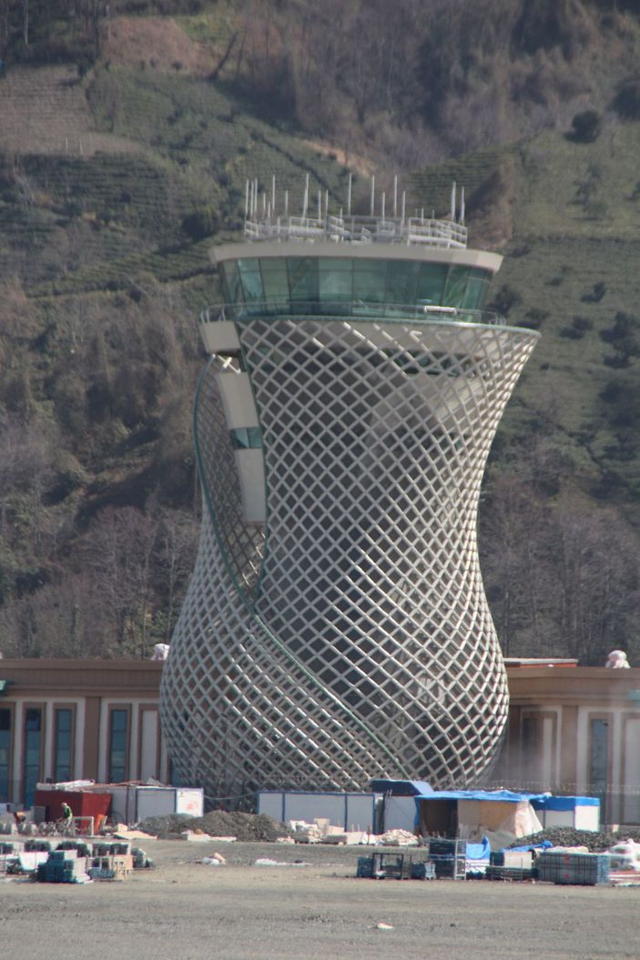 Denize dolgu Rize-Artvin Havalimanı'na ilk uçak iniyor -7