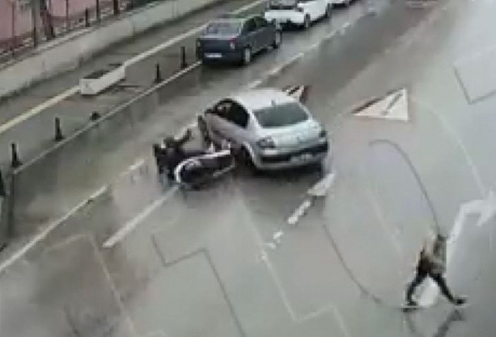 Gaziantep'te kazalar mobese kameralarında -2