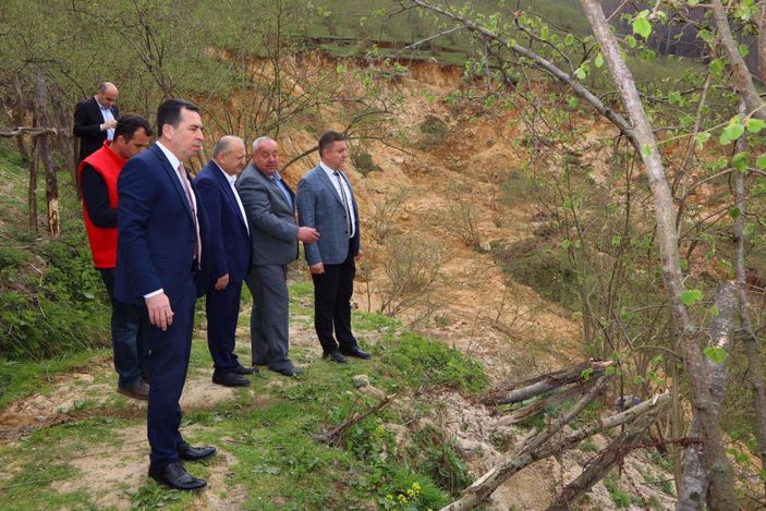 Ordu’da heyelanda 13 ev tahliye edildi -3