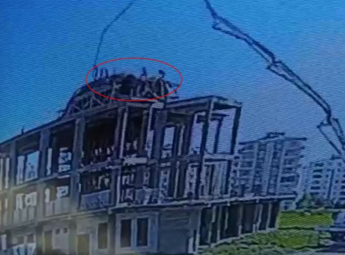 Diyarbakır'da inşaat iskelesi çöktü: 1'i ağır, 6 yaralı (2) -1