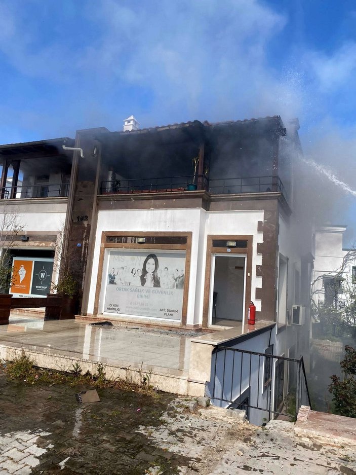 Bodrum'da evde yangın; eşyalar kullanılamaz hale geldi -5