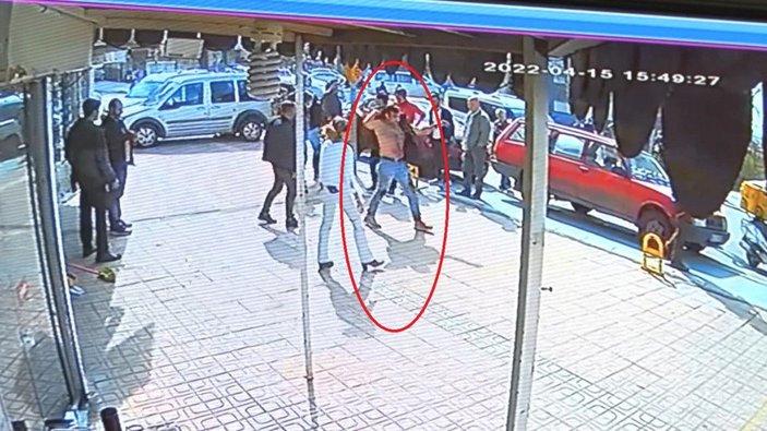 Ankara'da bir kişinin öldüğü bıçaklı kavga kamerada -1