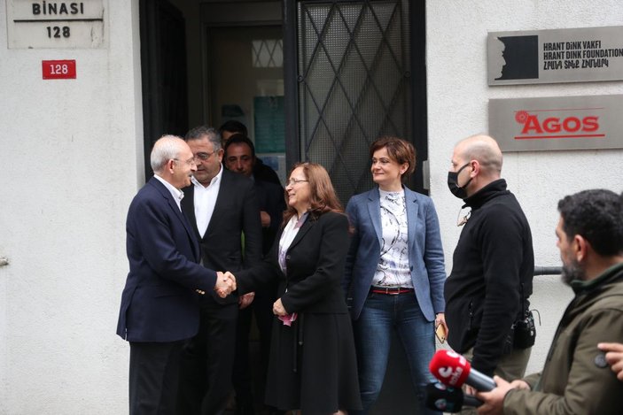 Kemal Kılıçdaroğlu Hrant Dink Vakfı'nı ziyaret etti -9