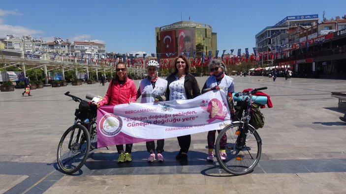 Kanseri yendi, bisikletle Anadolu turuna çıktı -4