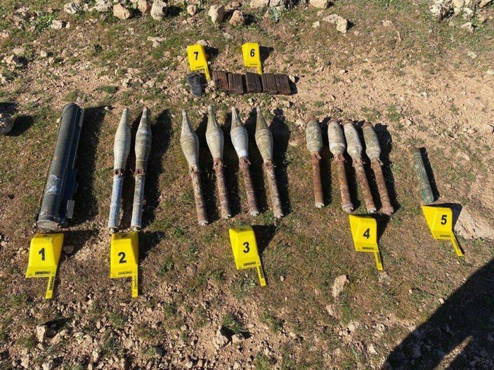 İçişleri: PKK'lıların 20 mağara ve 35 sığınağı imha edildi -5