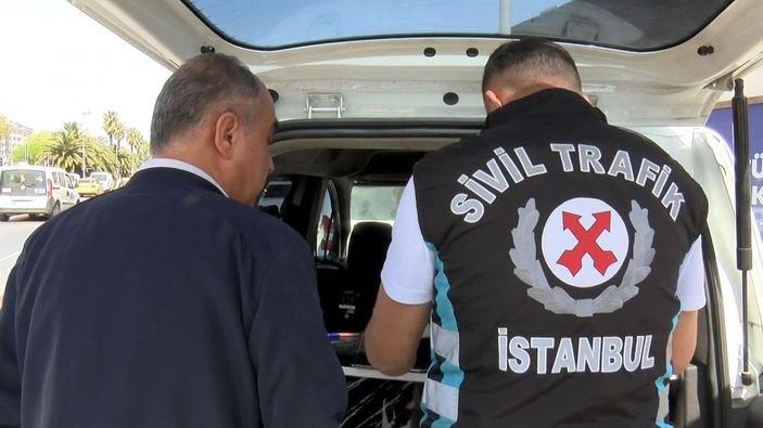 Fatih'te taksicilere ceza yağdı -6