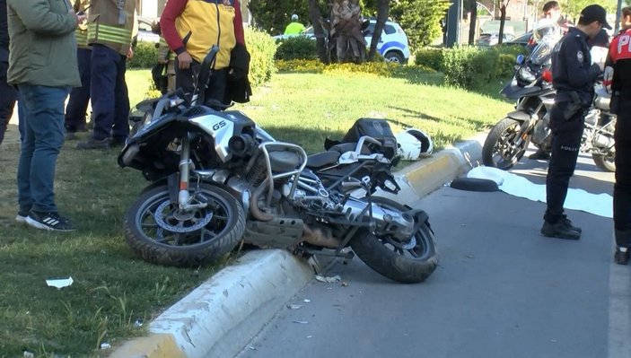 Sultanbeyli'de TIR motosikletli yunus ekibine çarptı: 1 şehit 1 yaralı -5