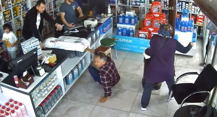 Isparta'da hortum paniği kamerada -3