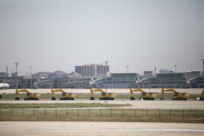 Bakan Kurum'dan Atatürk Havalimanı millet bahçesi paylaşımı -2