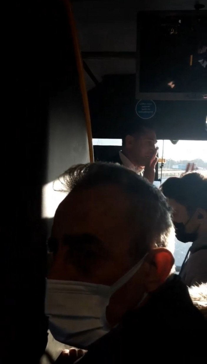 İETT otobüsünün şoförü, psikolojim bozuldu diyerek kontak kapattı    -1