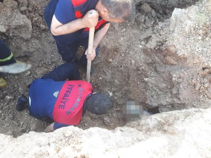 Adıyaman'da demir toplarken göçük altında kalarak hayatını kaybetti -5