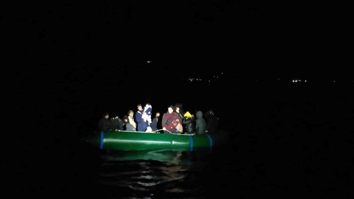 Marmaris ve Datça’da 34 düzensiz göçmen kurtarıldı -1