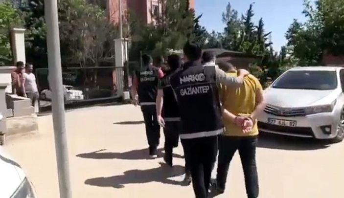 Gaziantep'teki uyuşturucu operasyonunda 13 tutuklama -1