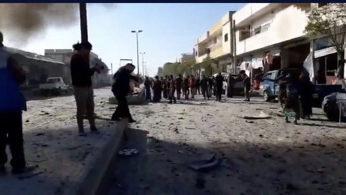 Tel Abyad'a roketatarlı saldırı: 3 ölü, 15 yaralı -1