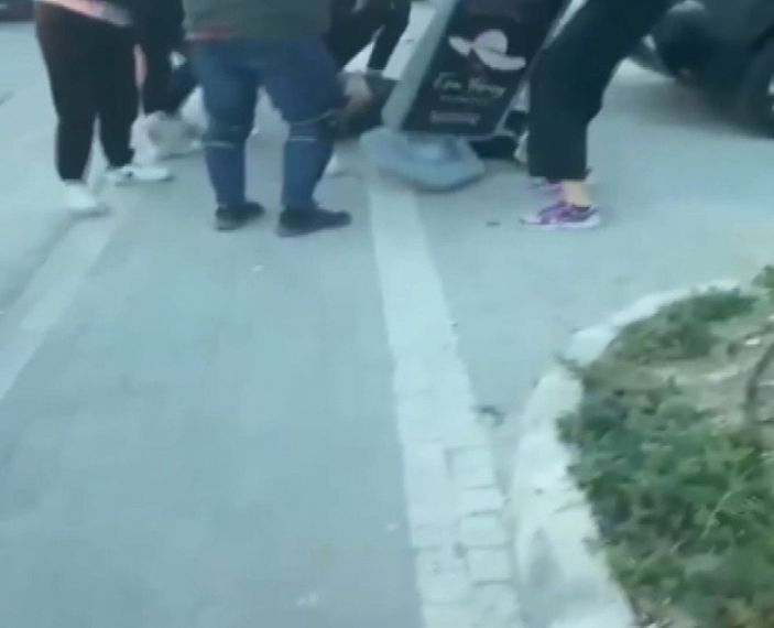 Beylikdüzü'nde taciz iddiasıyla tekme tokat dövüldü -2